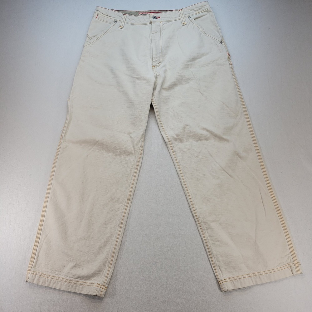 Levi's SilverTab Vintage Baggy Pants Men 36x32 Denim Assault Squad ST-47
